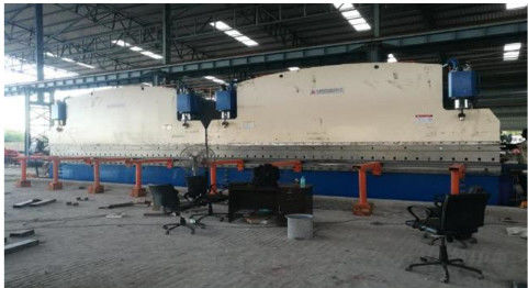 Aktueller Firmenfall über 2-WE67K-320/6000 Tandempressbremse - Utkarsh Tubes & Pipes Limited (Indien)