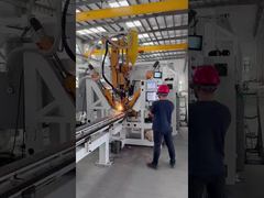 Perfektes Stangenschweißen | CNCS400/12000mm-Schweißmaschine mit Laserschweißstromquelle