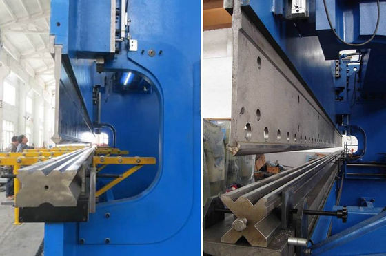 Good price Schwere Metallbearbeitung CNC Hydraulikpresse Bremse mit 400L Ölbehälter Kapazität 200T Max. Druck und verstellbarer Schlag Online