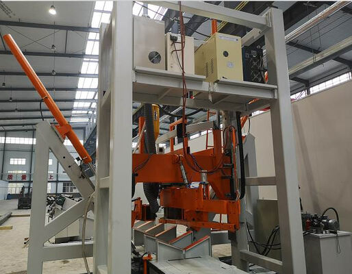 Qualität  HM2500/12000 Shut Welding Machine For High Mast / Mono Pole / Communication Pole Fabrik