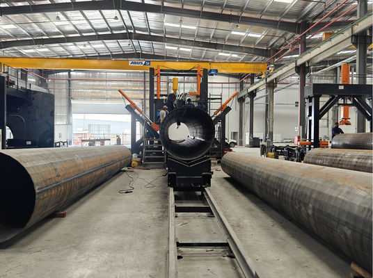 Maximaldurchmesser 2200mm Hochmast und Monopol-Nassschweißmaschine