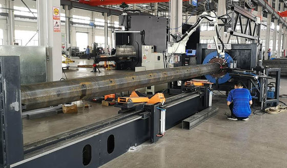 Steel Light Pole Welding & CNC Cutting Machine RW-DC120/260