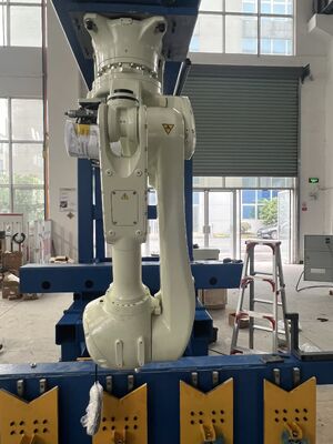 Weiß automatisiertes Roboterschweißgerät-Roboterlaser-Schweißen