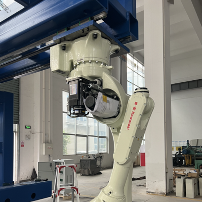 Weiß automatisiertes Roboterschweißgerät-Roboterlaser-Schweißen