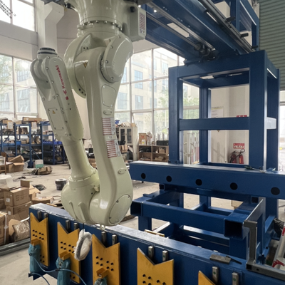 Weiß automatisiertes Roboterschweißgerät-Roboterlaser-Schweißen
