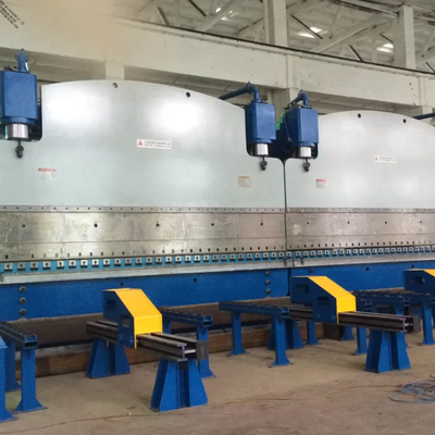 CNC Tandem-Hydraulikpresse mit 320 Tonnen Arbeitskraft und 6000 mm Tischlänge mit DELEM DA53T CNC-System