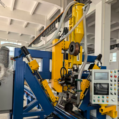 CNC-Schleifschweißmaschine mit untergetauchtem Bogen Längsschicht-Gleichnaht-Schweiß für 12000mm Ultra-Lange Lichtschleif und 1 Person Einfache Bedienung