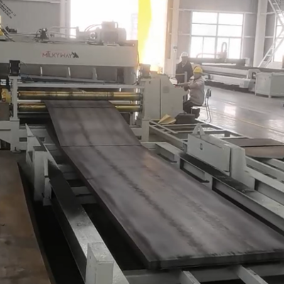 CTL12×1600 Vollautomatische Scherenlängschneidanlage für Stahlcoils mit 1600 mm Breite und 30 Tonnen Kapazität