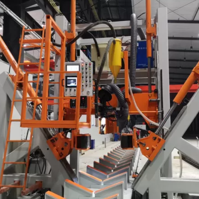 HM2500/14000 14m CNC Automatische Lichtmast-Nahtschweißmaschine Max. 2500mm Durchmesser