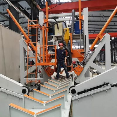 HM2500/14000 14m CNC Automatische Lichtmast-Nahtschweißmaschine Max. 2500mm Durchmesser