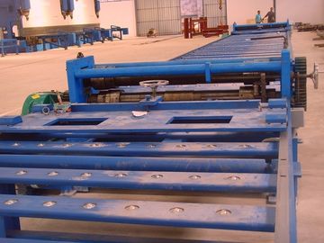 Abgeschrägte Schneidemaschine für die Lichtmastproduktion, die Blatt in 3 Stücke oder in 2 Stücke aufschlitzt