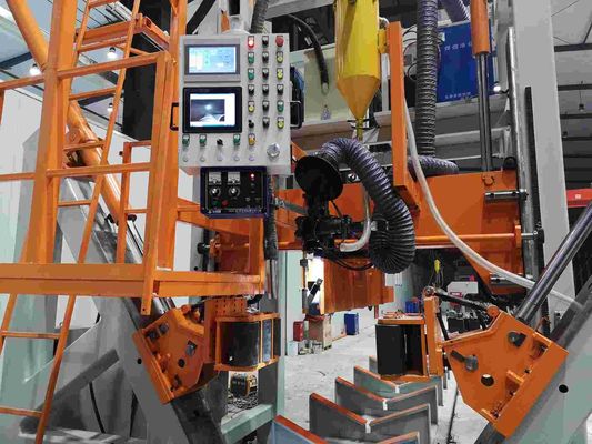 CNC 5G Pole Shut Schweißmaschine HM800/14000 14m Länge Polygonal Design