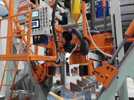 CNC 5G Pole Shut Schweißmaschine HM800/14000 14m Länge Polygonal Design