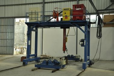 Hocheffiziente Lichtpole-Maschine, Hochmast-Gantry-Schweißmaschine für große Rohre / Rohre