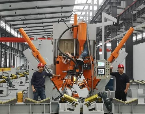 Maximaldurchmesser 500 mm 12000 mm Lichtpol Schließschweißmaschine für 5G-Kommunikationspol