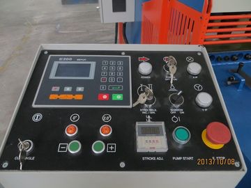 Hydraulische scherende Maschine Steuer NC E200, Guillotinenschere